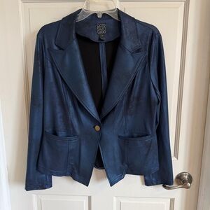 Clara Sun Woo Midnight Blue Blazer